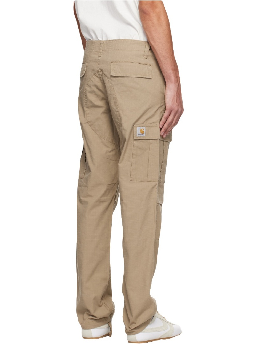 Carhartt WIP Beige Aviation Ripstop Cargo Pants Size Medium